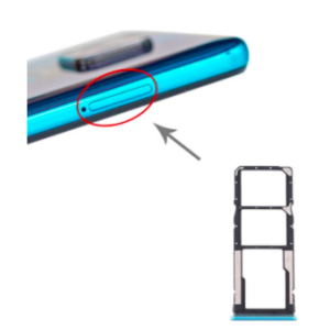 Xiaomi Redmi Note 9s Note 9 pro (M2003J6A1L-M2003J6B2G) pro Sim Ve Sd Kart Tepsisi Lacivert
