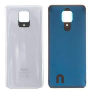 Xiaomi Redmi Note 9S Note 9 Pro Arka Pil Kapağı Beyaz