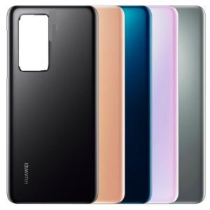 Huawei P40 Pro (ELS-NX9) Arka Pil Kapağı Siyah