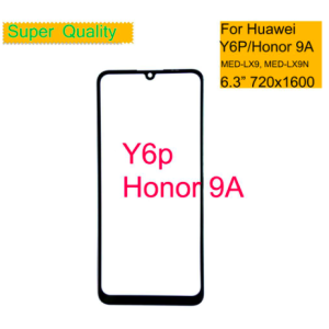 Huawei Honor 9A Y6P 2020 (MED-LX9N) Ocalı Cam Siyah