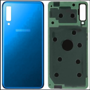 Samsung Galaxy (A750) A7 2018 Arka Pil Kapağı Mavi