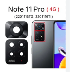 Xiaomi Redmi Note 11 Pro Üst Kamera Camı