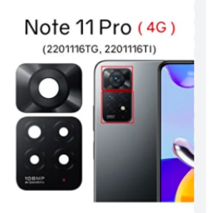 Xiaomi Redmi Note 11 Pro Alt Kamera Camı