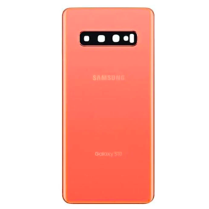 Samsung Galaxy (G975) S10 Plus Arka Pil Kapağı Turuncu