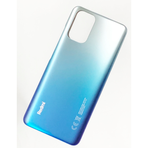 Xiaomi Redmi Note 10-Note 10S-Note 10 4G Pil Kapağı Mavi