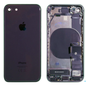 Apple İphone 8 Dolu Kasa Kapak Siyah