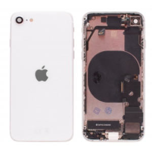 Apple İphone SE 2020 Dolu Kasa Kapak Beyaz