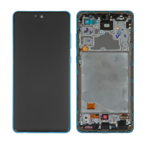 Samsung Galaxy A72 (A725) Çıtalı Ekran Dokunmatik Servis Mavi