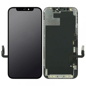 Apple İphone 12-İphone 12 Ekran Dokumatik Siyah GX