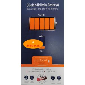 Apple İphone 6 Güçlendirilmiş C.M.P. (2400Mah) Efsane Batarya