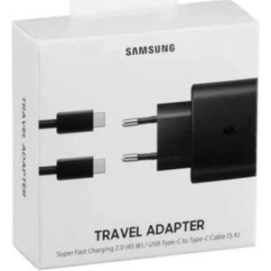 Samsung Galaxy 45W Typ-C Çin Orjinali Usb Kablo Ve Şarj Başlığı