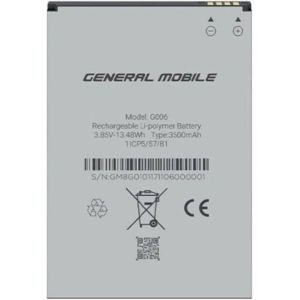 General Mobile Gm8 Go-Gm9 Go 0rjinali Batarya