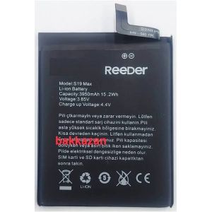 Reeder S19 Max Orjinal Batarya