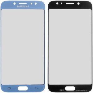 Samsung Galaxy J7 Pro 2017 (J730) Ocalı Cam-Mavi