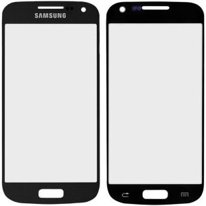 Samsung Galaxy S4 Mini (İ9190) Ocalı Cam-Siyah
