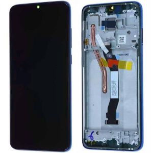 Xiaomi Redmi Note 8 Pro Çıtalı Kasalı Ekran Dokunmatik Hong Kong Servis Mavi (Tek Sim)