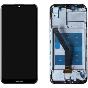 Huawei Y6 2019 (MRD-LX1) Hong Kong Servis Çıtalı Ekran Dokunmatik Siyah