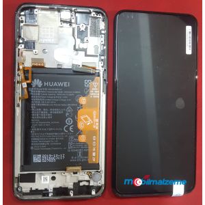 Huawei P Smart Z (STK-LX1) Çıtalı Çıkma Orjinal Bataryalı Ekran Dokunmatik Siyah