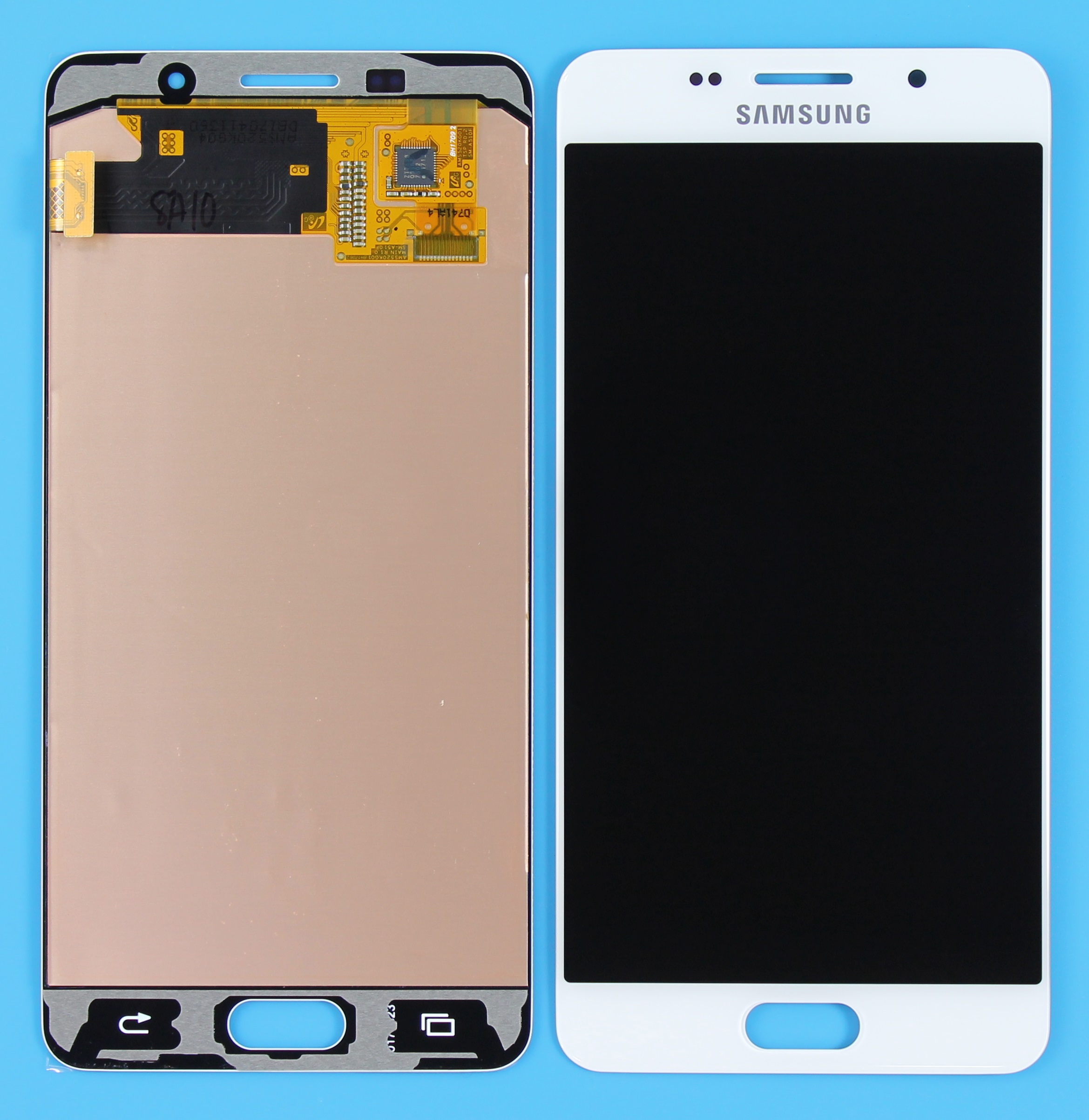 Sadece yap ekspres arkasında  Samsung Galaxy (A510) A5 2016 Ekran Dokunmatik Revize Orjinali Beyaz